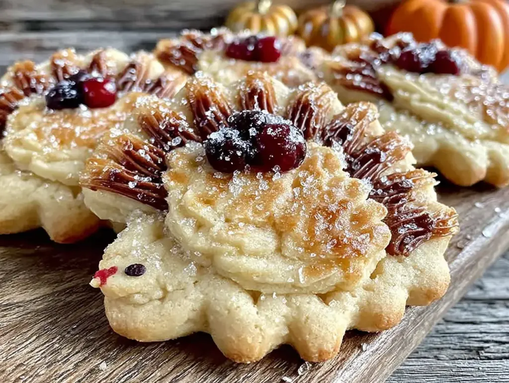 hand turkey sugar cookies - featured image