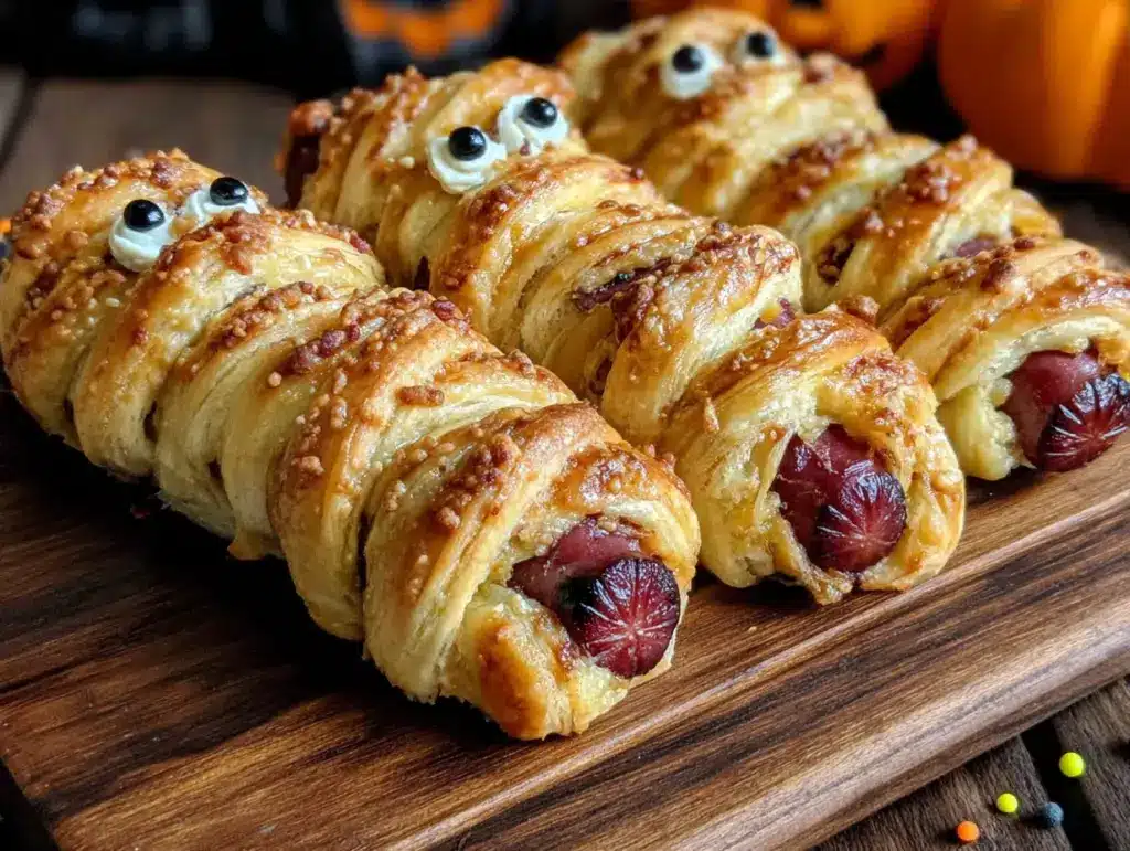 Kid-Approved Halloween Mummy Hot Dogs - featured image