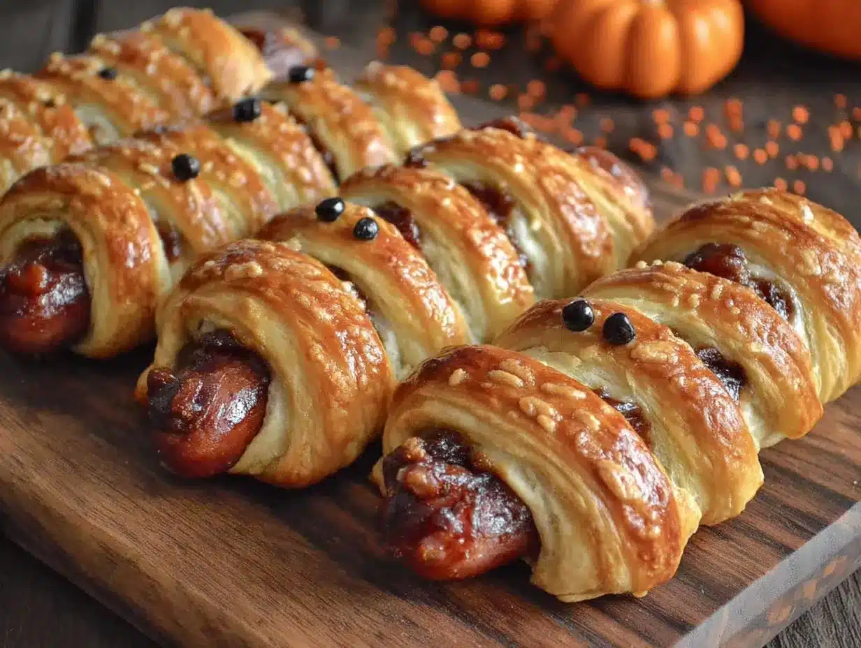 Kid-Approved Halloween Mummy Hot Dogs preparation steps