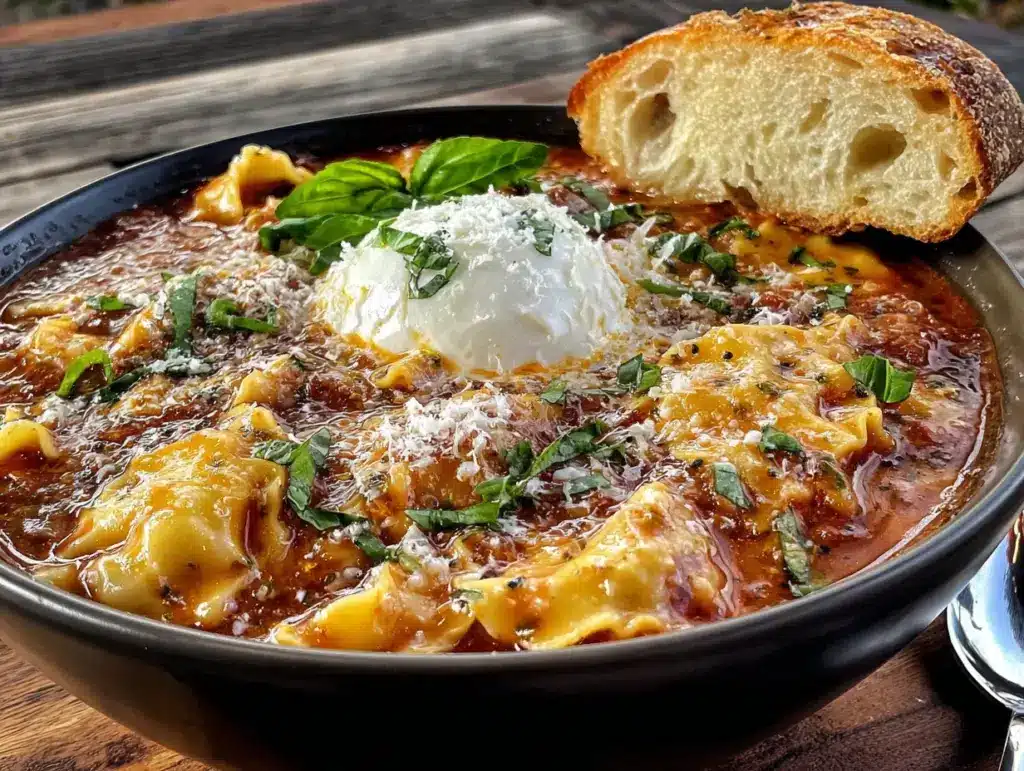 lasagna soup - featured image