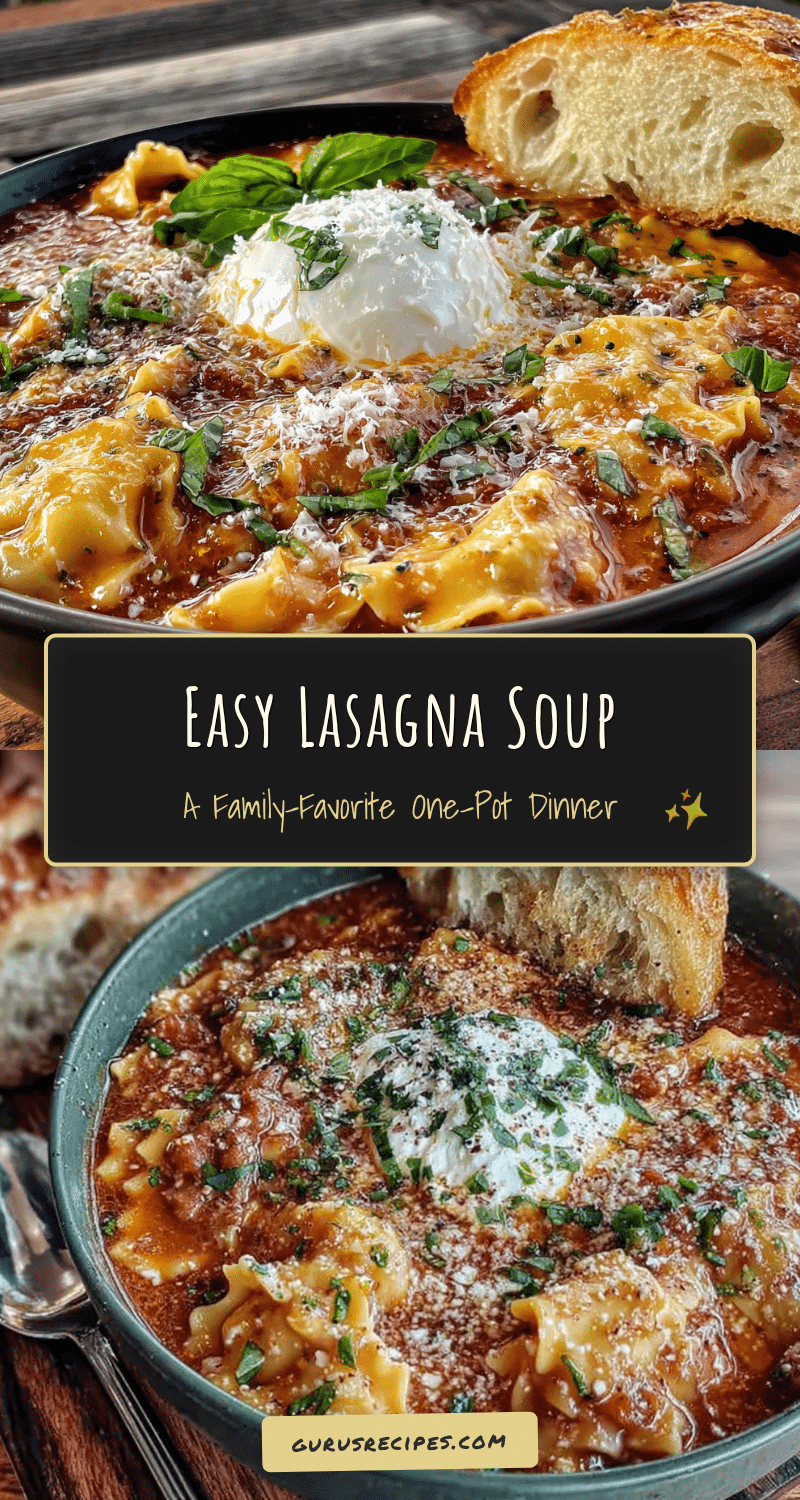 lasagna soup recipe
