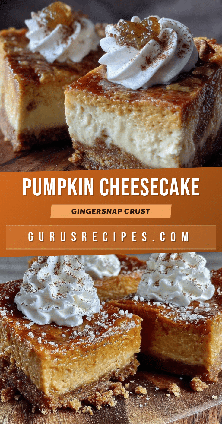 light pumpkin cheesecake bars recipe