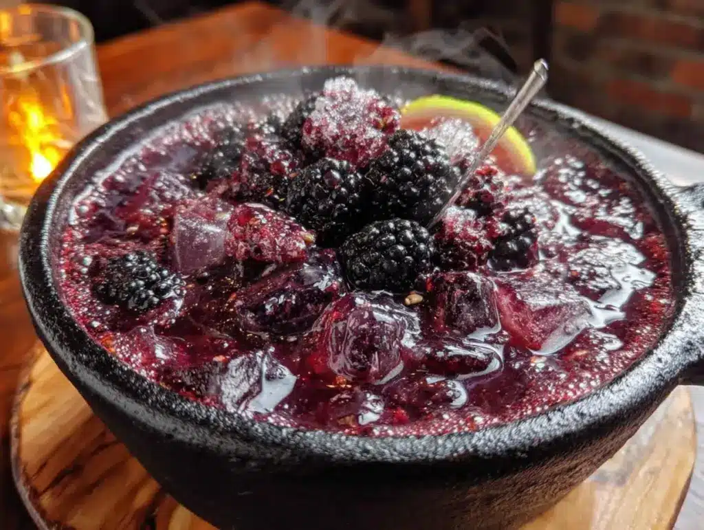 lighter purple witches brew halloween punch - featured image
