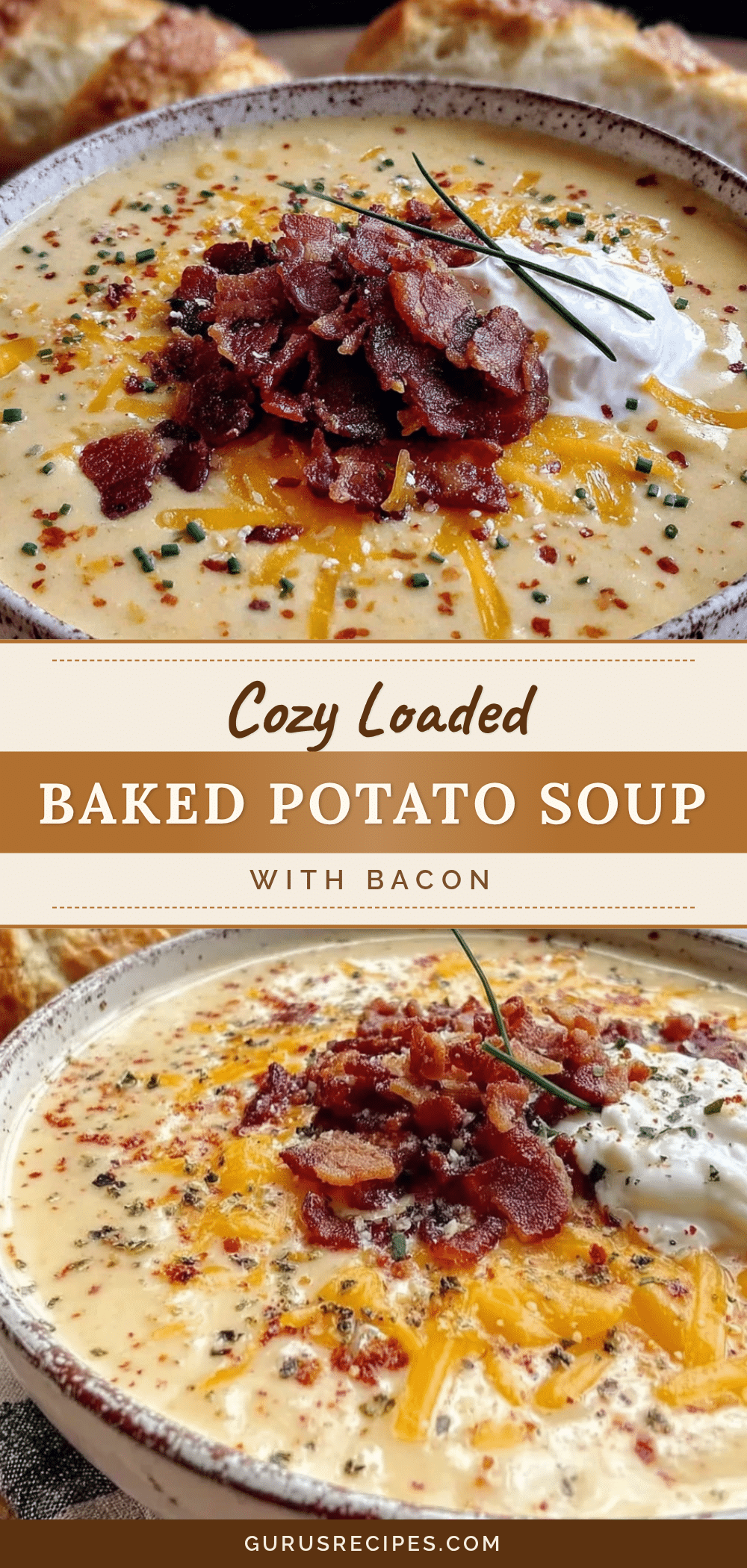 loaded baked potato soup recipe