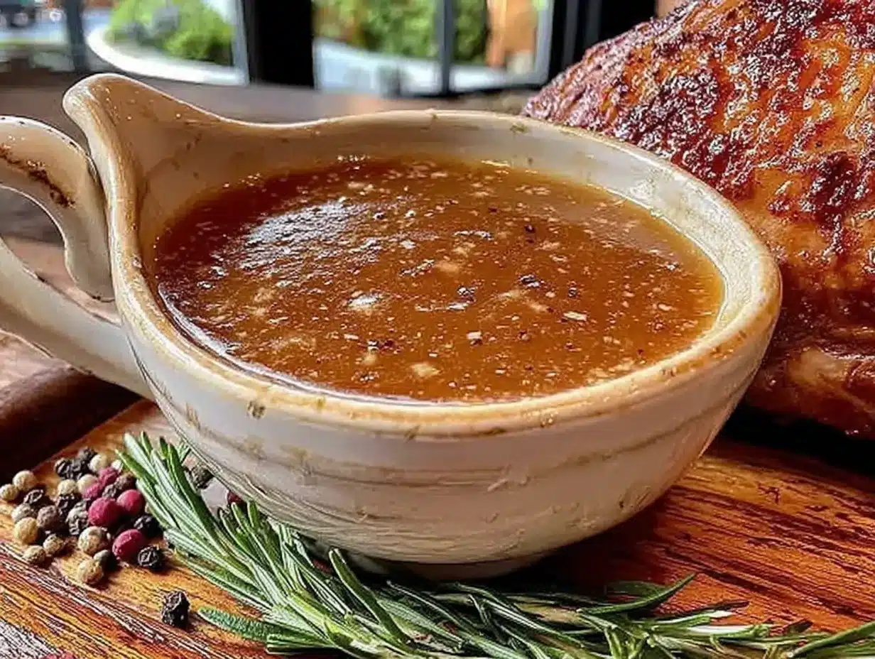 make-ahead turkey gravy preparation steps