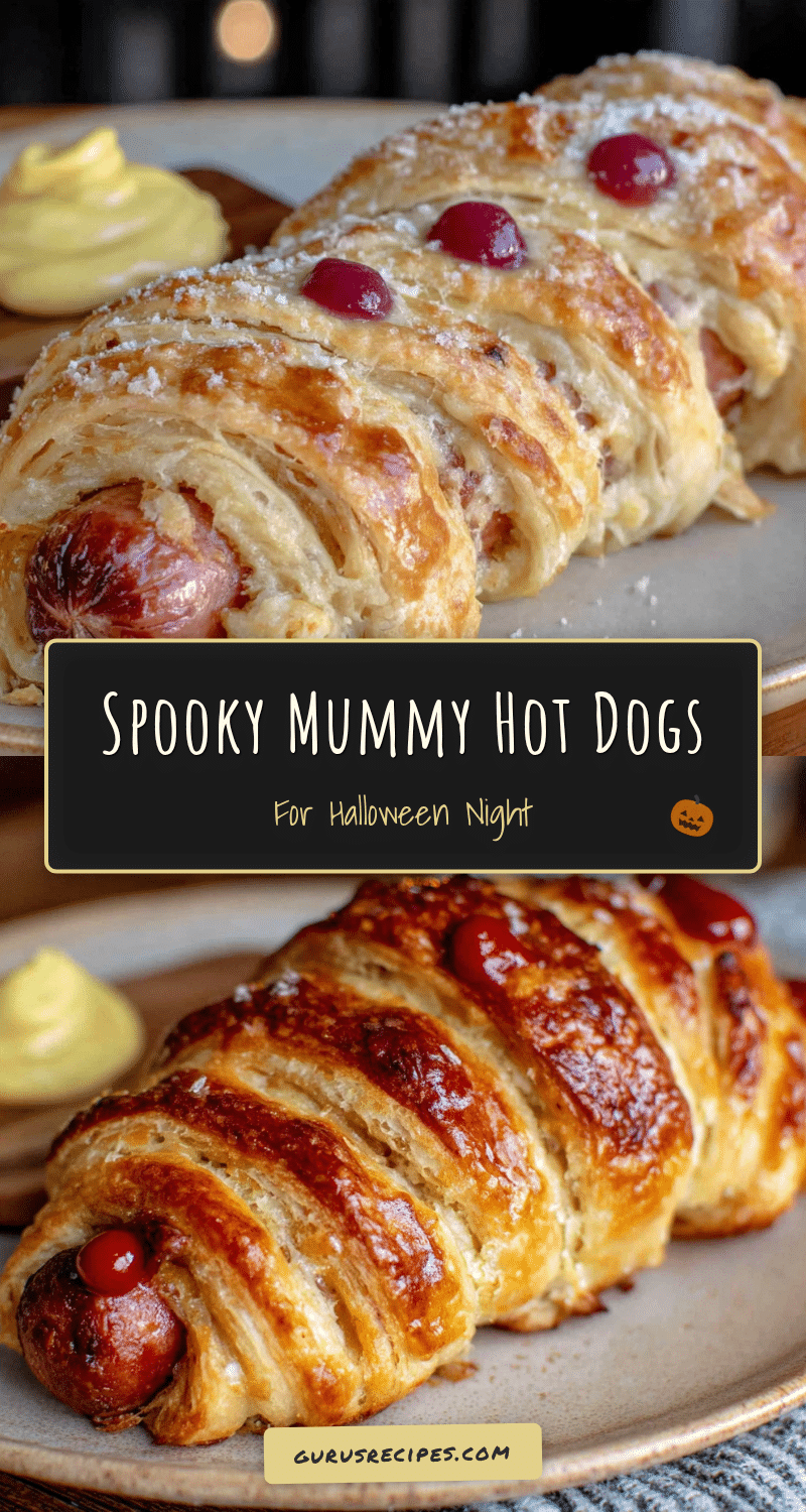 mummy hot dogs recipe