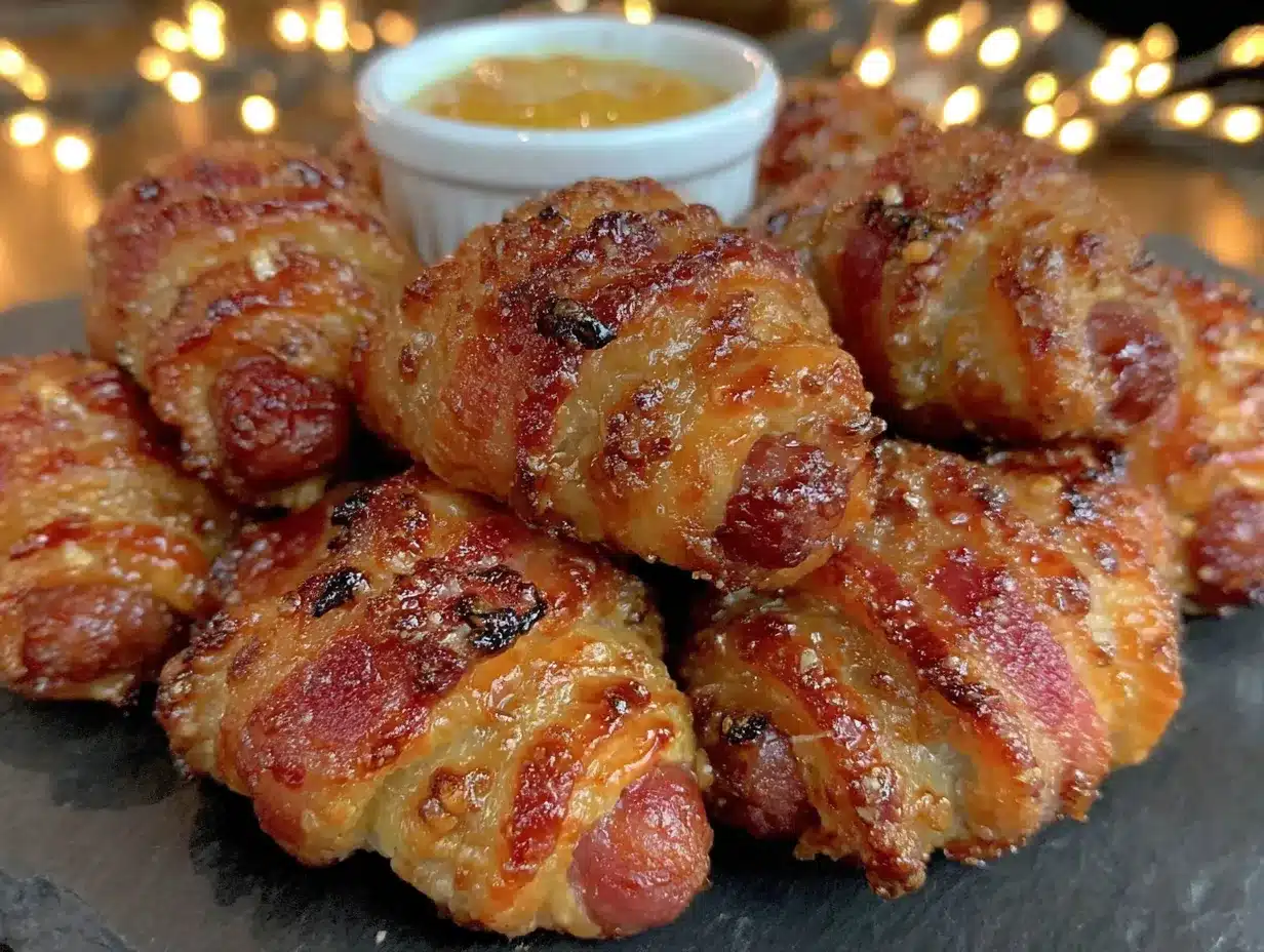 mummy pigs in a blanket preparation steps