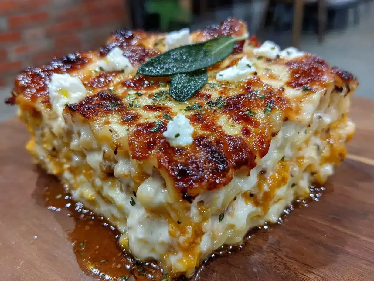 one-pan butternut squash lasagna preparation steps