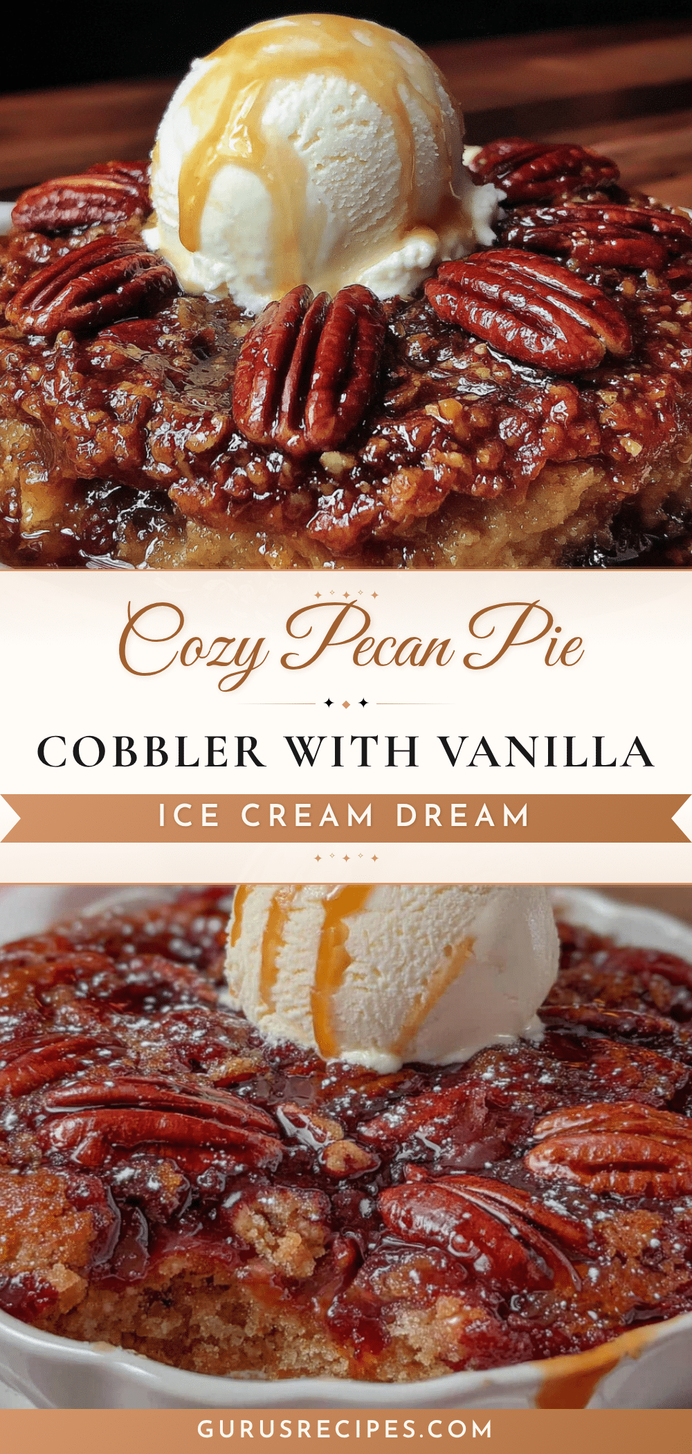 pecan pie cobbler recipe