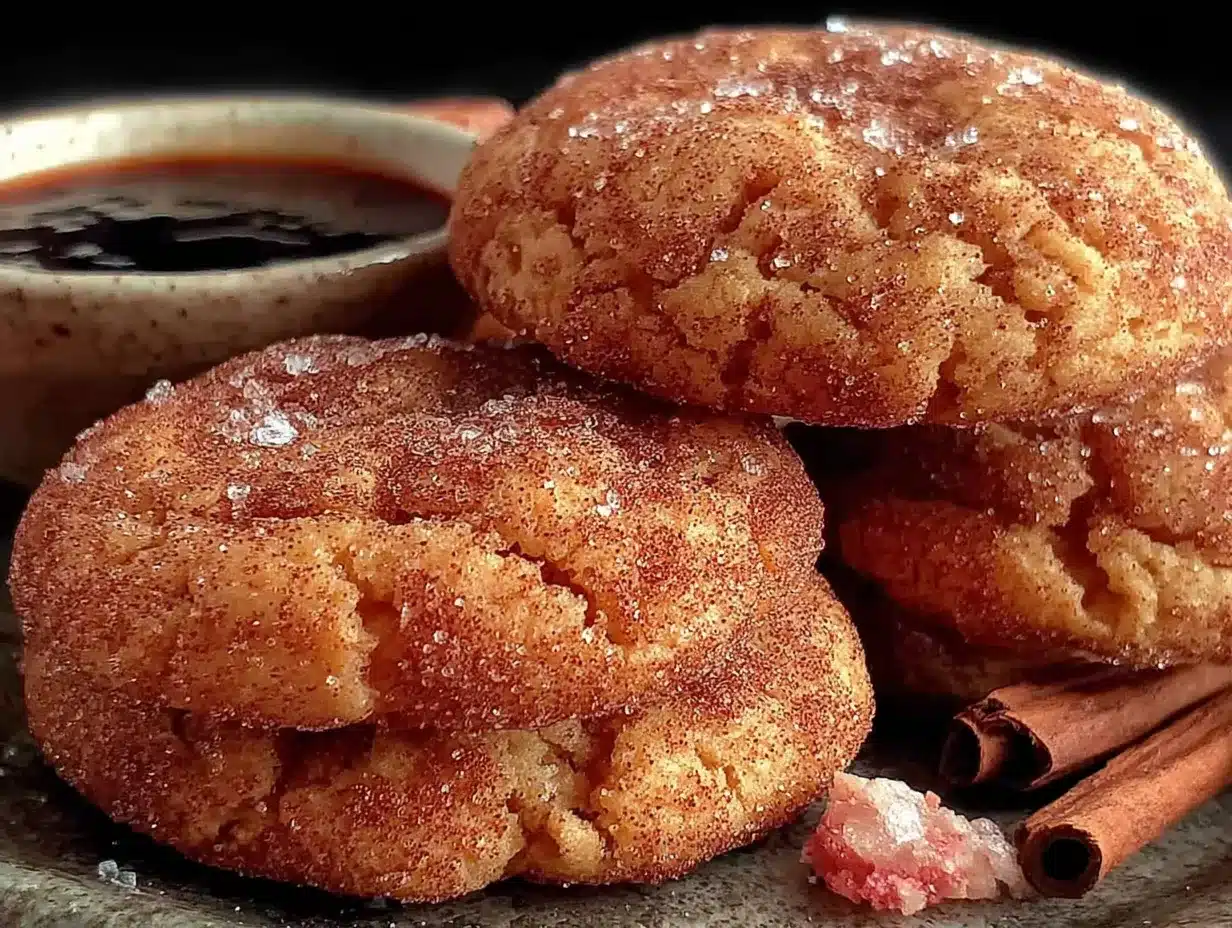 pumpkin snickerdoodle cookies preparation steps