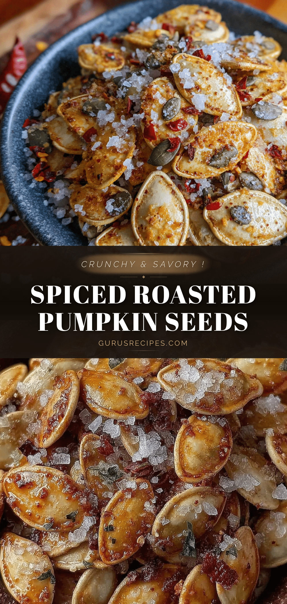 quick spiced roasted pumpkin seeds recipe