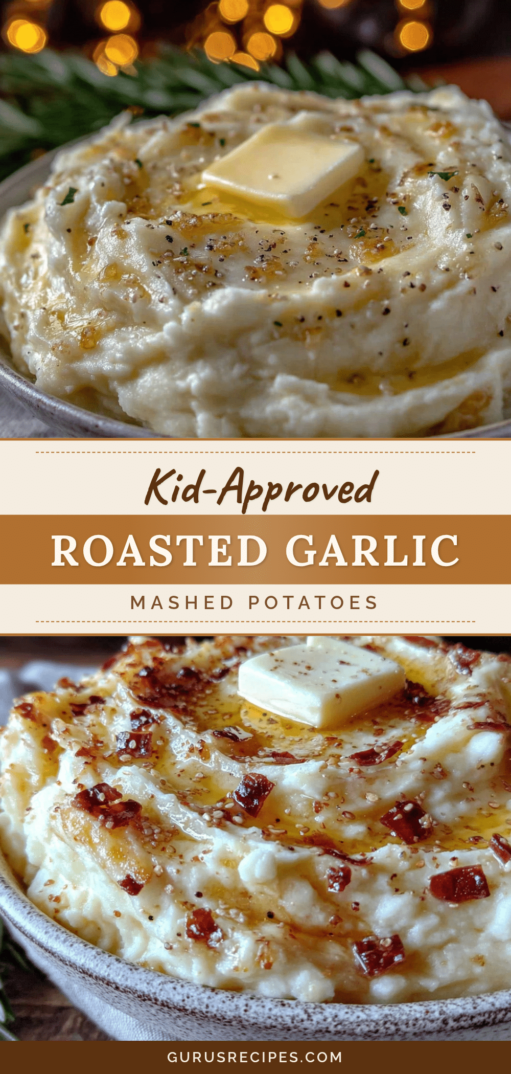 roasted garlic mashed potatoes recipe