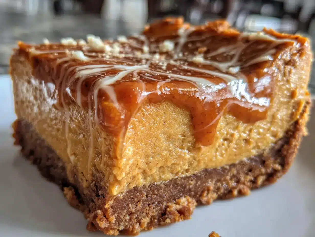 spiderweb pumpkin cheesecake bars preparation steps