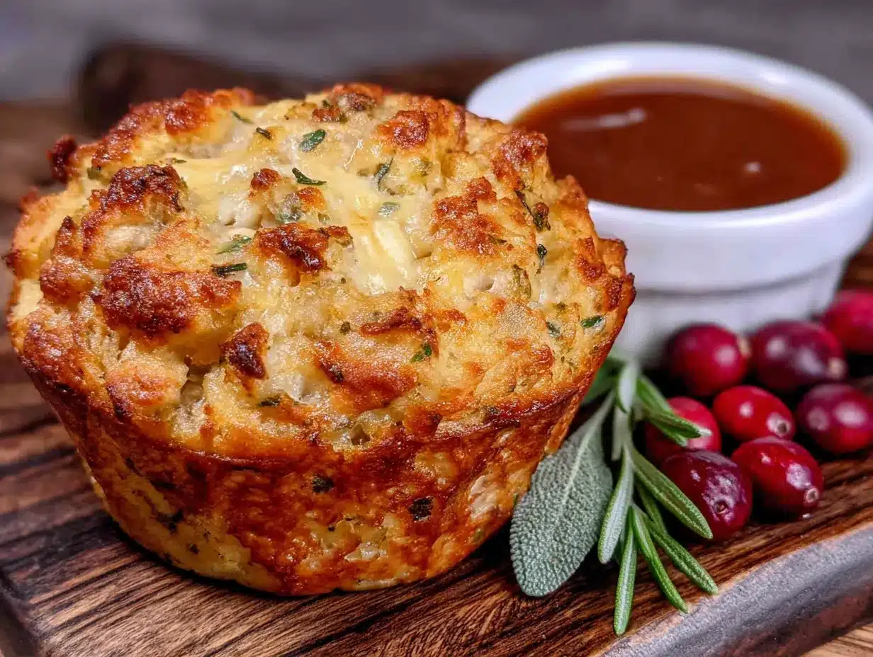 stuffing muffins preparation steps