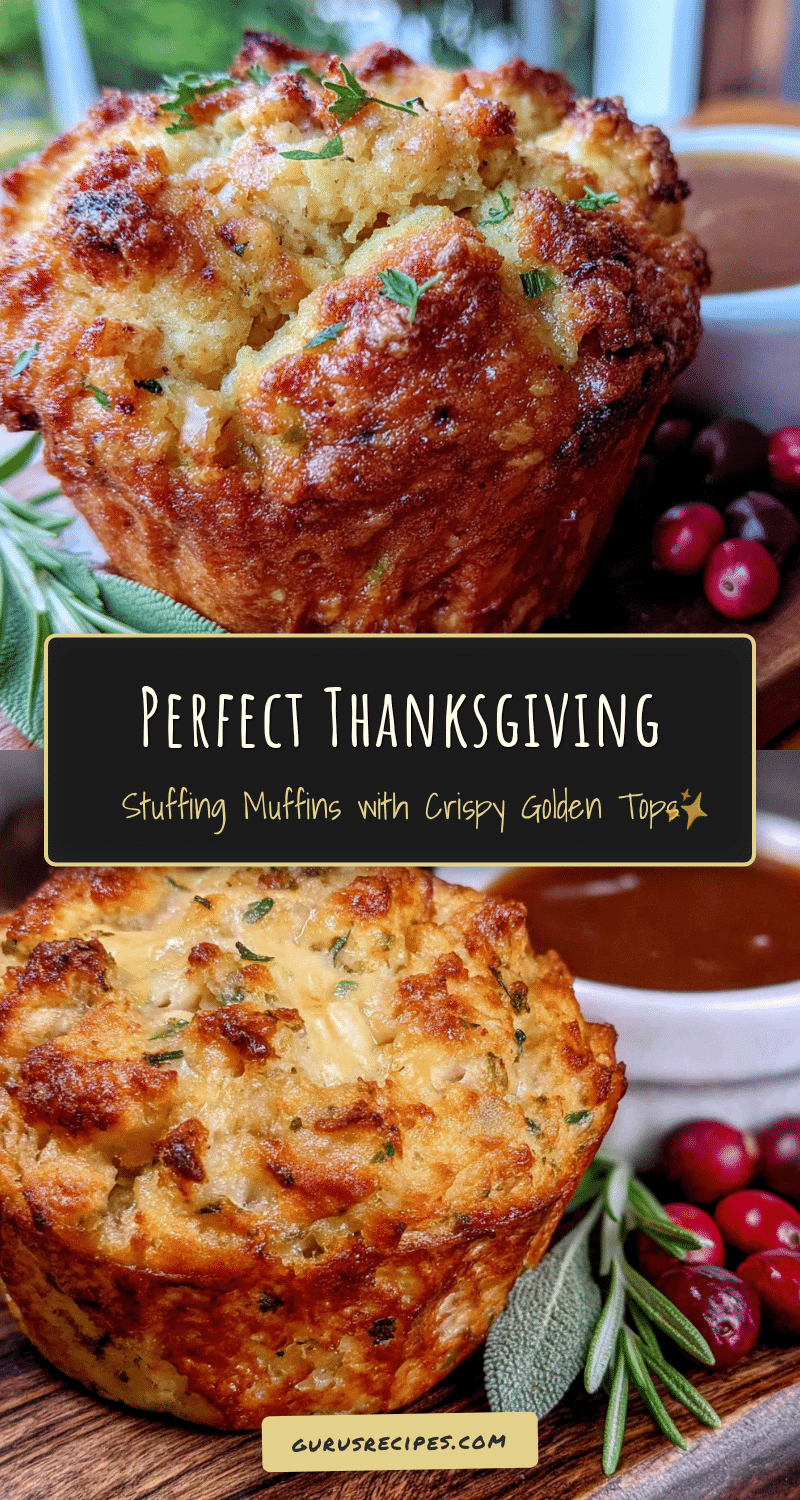 stuffing muffins recipe
