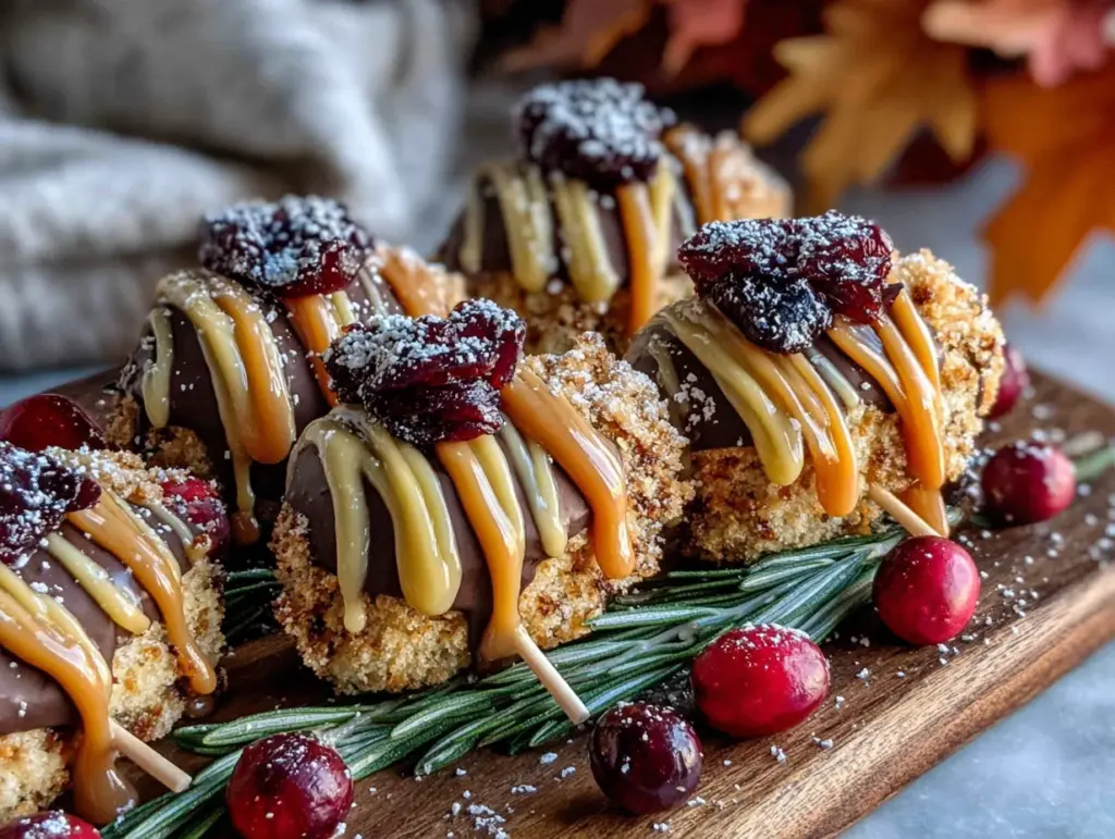 Thanksgiving turkey cake pops - featured image