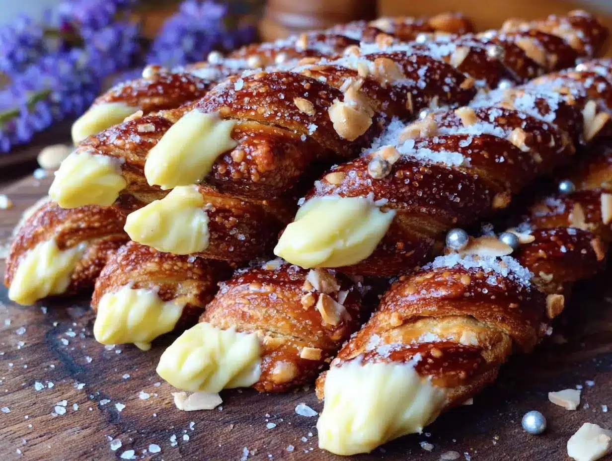 witch finger pretzel rods preparation steps