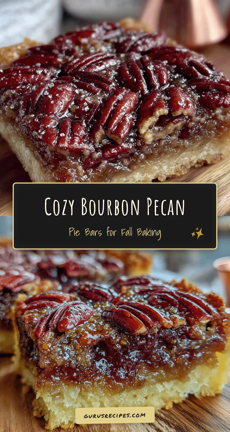 bourbon pecan pie bars recipe
